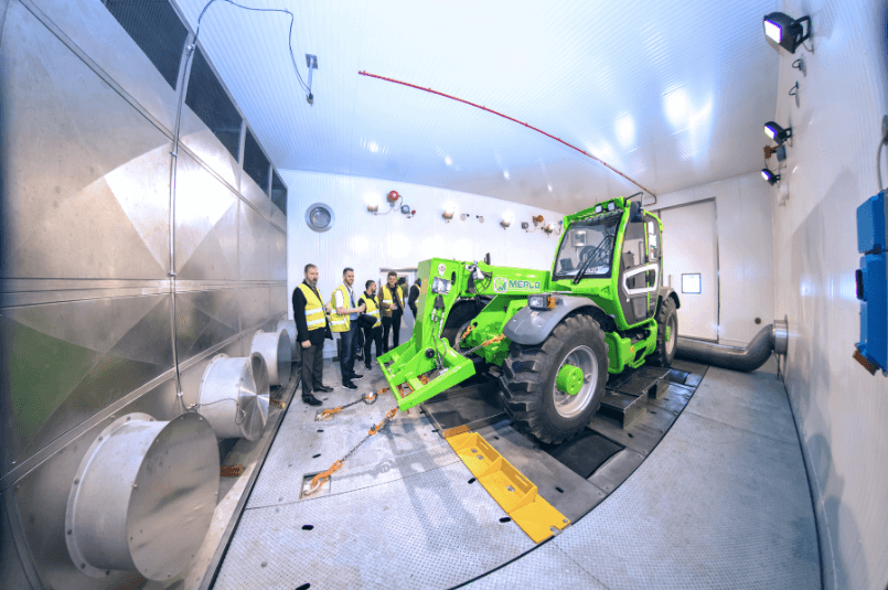 Merlo’s committment to innovation starts at its factory