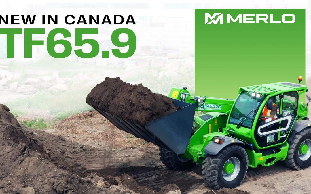 Manulift launches the fast and powerful Merlo Turbofarmer 65.9 telescopic handler in Canada